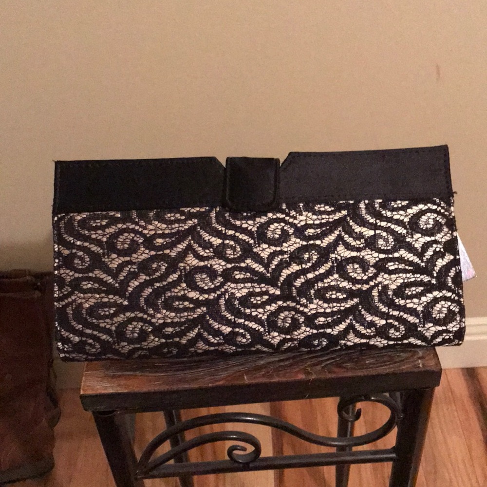 Black clutch/purse